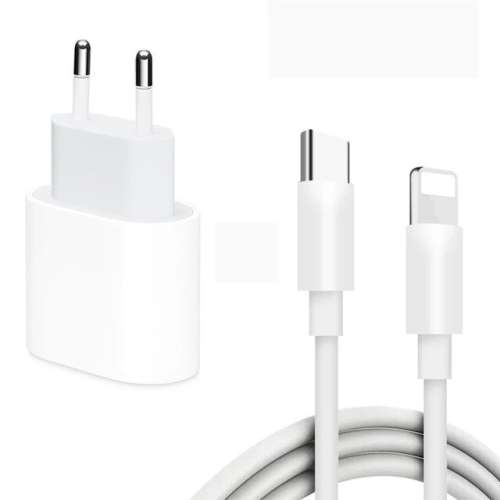 Super E 20W USB Type C to Lightning PD Cable And PD Wall Adapter