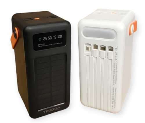 100000Mah Solar Powered Bank With Hand Handle