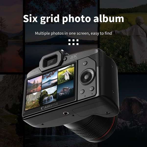 D5 Wifi SLR Camera 4 Piece Set