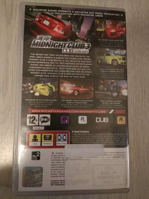 MidNight Club Dub Edition - PSP