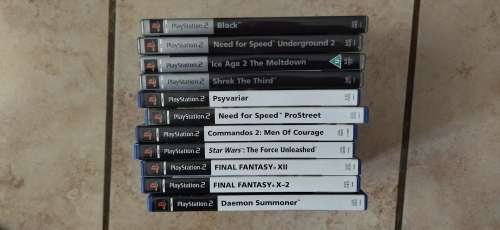 Platinum Sony Playstation 2, 11 Games, 1 Controller, 8MB Card + GameTrack Game System (Golf)