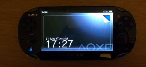 Sony Playstation Vita, Transparent Protective Hard Cover, 4GB Memory Card, 2 Games and Charger
