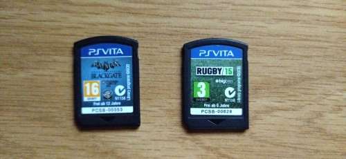 Sony Playstation Vita, Vita Case, 4GB Memory Card, 2 Games, SD2Vita (64GB) and Charger
