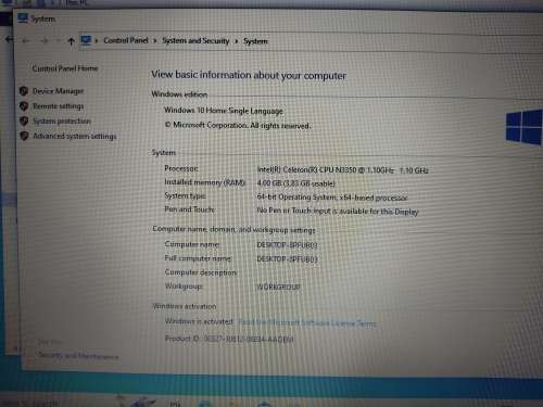 Acer laptop