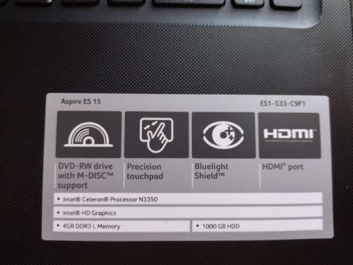 Acer laptop