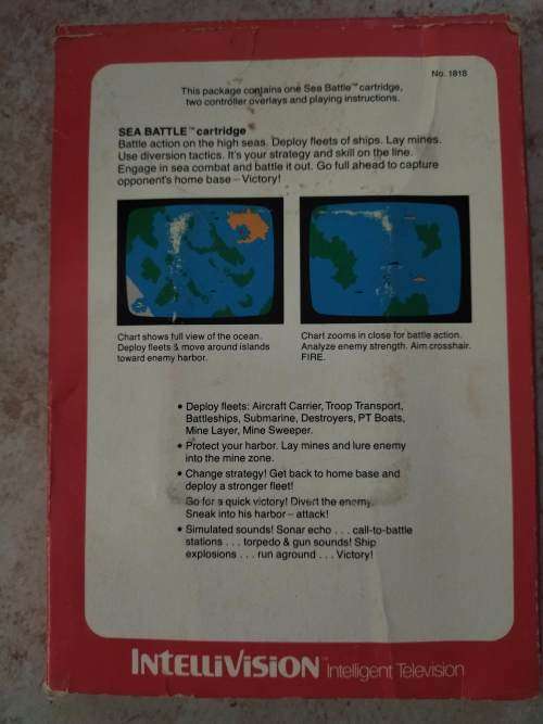 Sea Battle : Intellivision