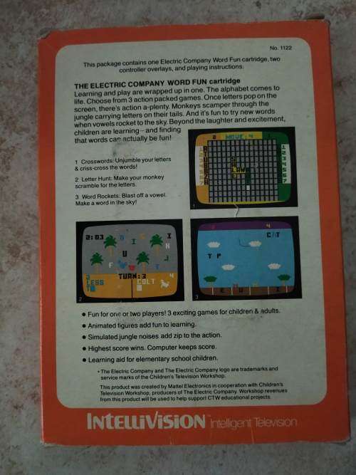 Word Fun: Intellivision