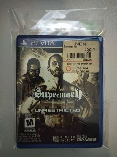 Supremacy MMA - Unrestricted (PS Vita)