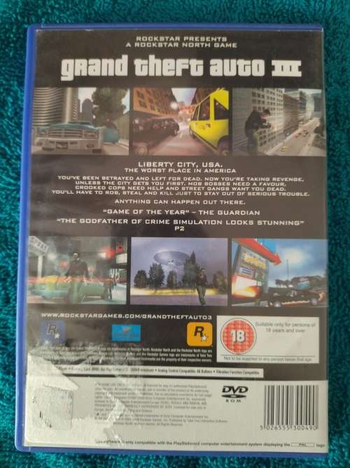 Grand Theft Auto III (PS2)