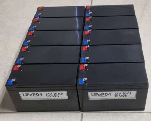 12V 10Ah Lithium-Ion battery *Works in series *