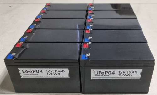 12V 10Ah Lithium-Ion battery *Works in series *