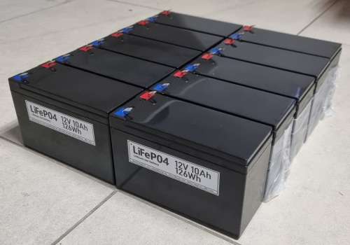 12V 10Ah Lithium-Ion battery *Works in series *