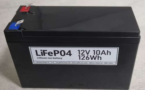 12V 10Ah Lithium-Ion battery *Works in series *