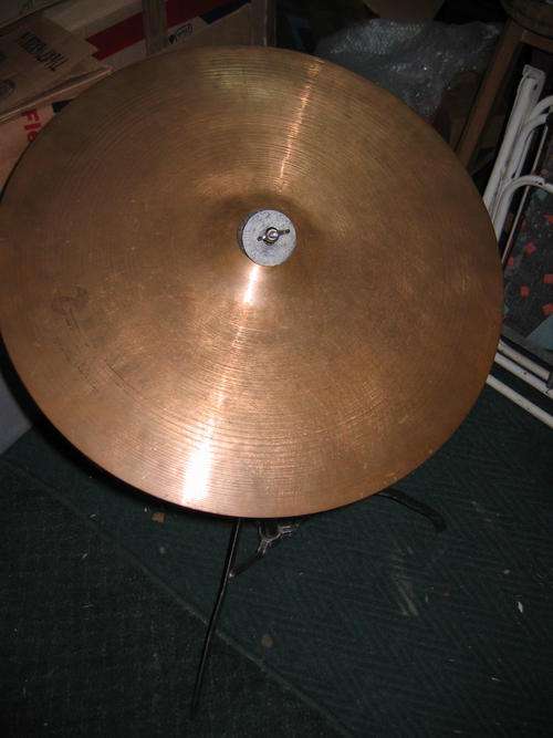Cymbal with stand