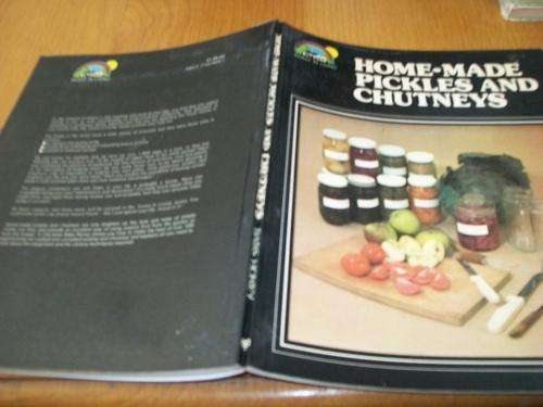 BABS HONEY - HOME-MADE PICKLES AND CHUTNEYS - RECIPES 1978 ED-  VINEGARS, SAUCES ETC.