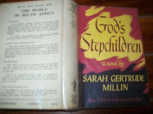 SARAH GERTRUDE MILLIN -  STEPCHILDREN -  A NOVEL - NEW EDITION  CNA HARDBACK WITH DUSTJACKET