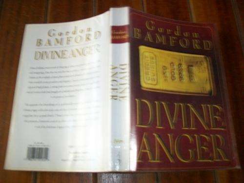 GORDON BAMFORD - DIVINE ANGER - GRAND THEFT STORY 1998 FIRST ED SOFTCOVER