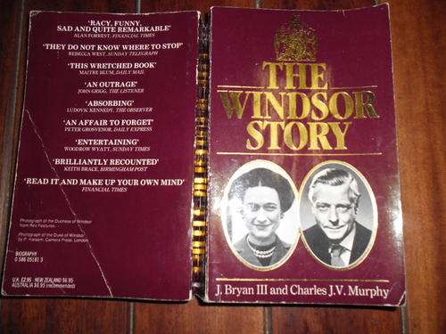 J BRYAN III & C MURPHY -  THE WINDSOR STORY  - ILLUSTRATED PHOTO GRANADA SOFTBACK 1981 ED