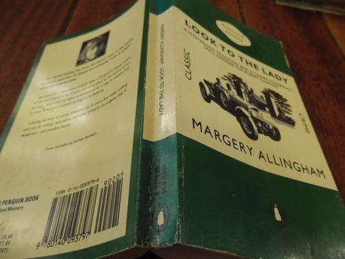 MARGERY ALLINGHAM  -  LOOK TO THE LADY  -   1950 PENGUIN SOFTBACK CRME NOVEL  ED
