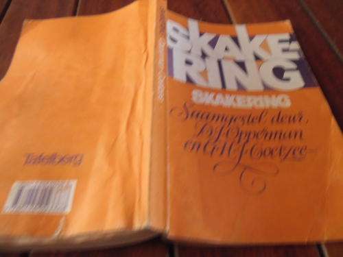 4 GEDIGTE BOEKE  SKAKERING, VOORSPRAAK - ASKES, JUN DIGBUNDEL and POT POURI
