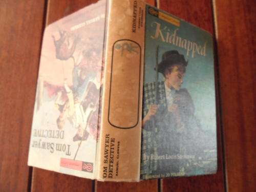 TWO BOOKS -  1960's COMPANION LIBRARY  Gulliver's travels/Treasure Island & Tom Sawyer/Kidnapped