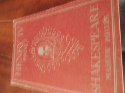 SHAKESPEARE - HENRY IV - PART 1 - MASKEW MILLER SOFTBACK ED.