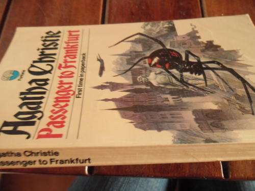 AGATHA CHRISTIE - PASSENGER TO FRANKFURT - 1972 FONTANA SOFTBACK ED. NOVEL