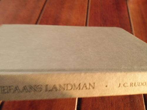 JC RUDOLPH - STEFAANS LANDMAN -   AVONTUURROMAN - 1967 VOORTREKKER BOEKKLUB HARDEBAND