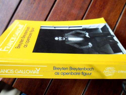 FRANCIS GALLOWAY - BREYTEN BREYTENBACH AS OPENBARE FIGUUR -  EERSTE 1990 ED. HAUM LITERER SAGTEBAND