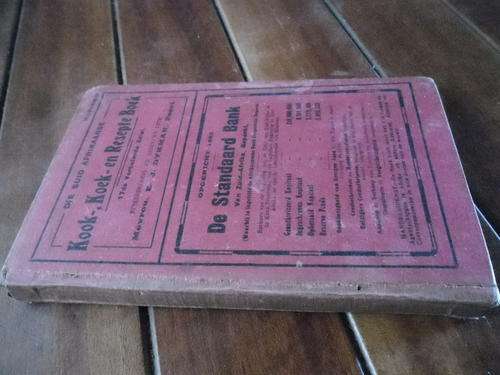 Mev EJ Dykman - Suid Afrikaanse kook, resepte boek 17de ed  1922 Paarl Drukpers ed. met Advertensies
