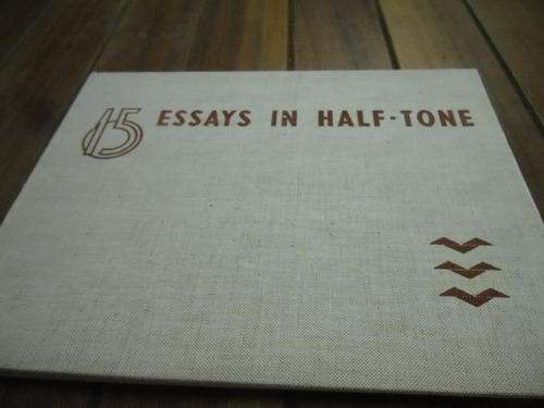 COLE BOWEN - ESSAYS IN HALF-TONE - Hot-agter-klip, District Six etc. - 1957 B&W PICTURE HARDB BOOK