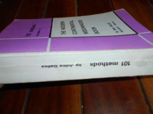 Gallez, Jules - 101 Methods Volume 3, The Modern Continental Widowhood Book - softback 1982