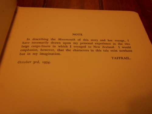 3 old WAR BOOKS TAFFRAIL - SECOND OFFICER , BENITO MUSSOLINI  and DAWN OF D-DAY
