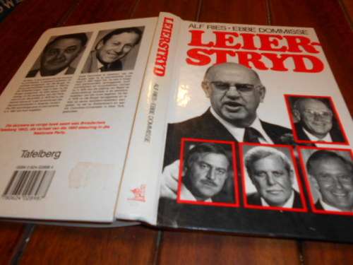 2 BOEKE -   1  LEIERSTRYD (RIES & DOMISSE)  &  DIE MAN EN SY TYD (DE KLERK)