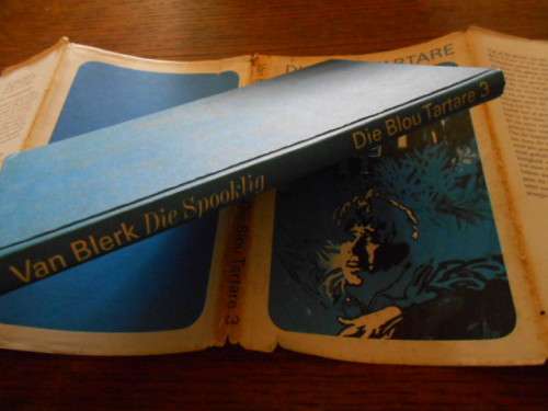 HS VAN BLERK - DIE BLOU TARTARE REEKS NO 3 -  DIE SPOOKLIG  - 1971 HARDEB NAS BOEKHANDEL  HARDEB