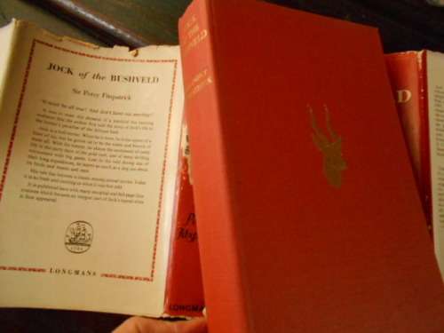 SIR P FITZPATRICK - JOCK OF THE BUSHVELD - ILLUS BY E CALDWELL - RARE LONGMANS 1953 ED