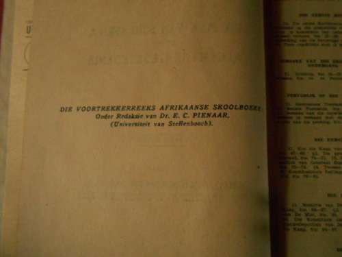 ERIC STOCKENSTROM, B.A. VOORTREKKERREEKS - DEEL II - GESKIEDENIS VAN SUID-AFRIKA 1700-1914