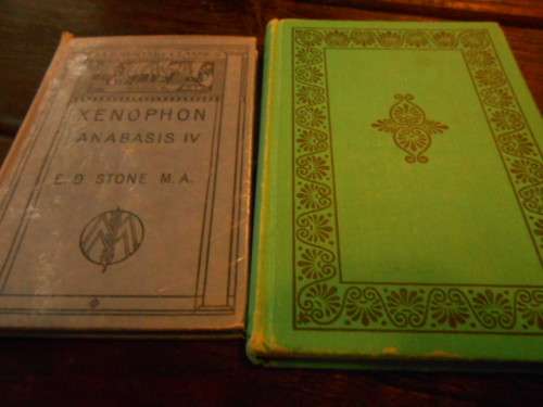 TWO SMALL XENOPHON (GREEK) BOOKS - Elementary classics and Oxford easy selections
