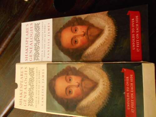 Vanessa James - Shakespeare`s Genealogies - plots illus family trees for 42 works