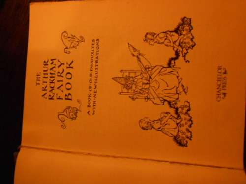 THE ARTHUR RACKHAM FAIRY BOOK - CHANCELLOR PRESS 1986 ILLUS HARDBACK