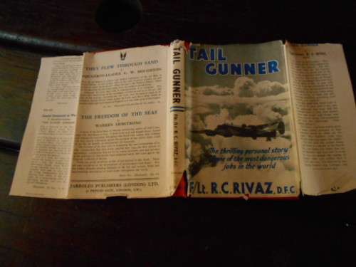 LT RC RIVAZ -  TAIL GUNNER illustrated HARDBACK - JARROLDS PUB LONDON