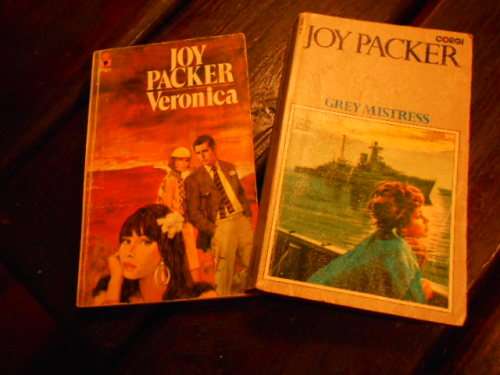 TWO SOFTBACK JOY PACKER BOOKS  -   VERONICA    and GREY MISTRESS