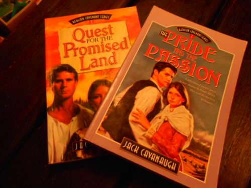 2 JACK CAVANAUGH - AFRICAN COVENANT SERIES  PRIDE + PASSION  and QUEST PROMISED LAND