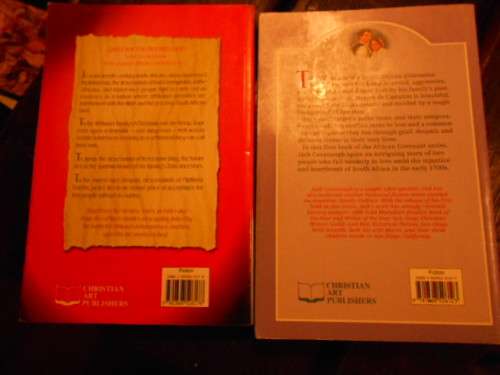 2 JACK CAVANAUGH - AFRICAN COVENANT SERIES  PRIDE + PASSION  and QUEST PROMISED LAND