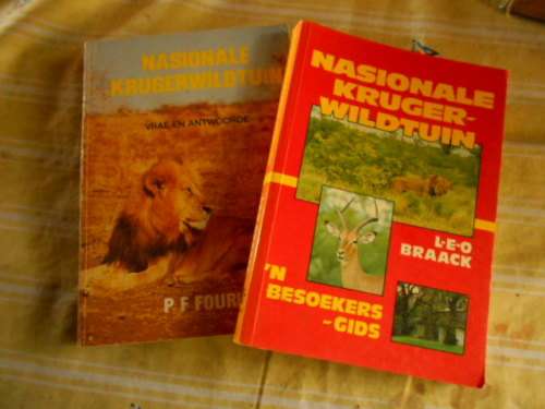 GIDS VAN AFRIKAANSE NASIONALE KRUGER WILDTUIN  PLUS VRAE EN ANTWOORDE DEUR PF FOURIE