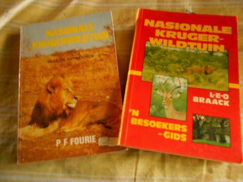 GIDS VAN AFRIKAANSE NASIONALE KRUGER WILDTUIN  PLUS VRAE EN ANTWOORDE DEUR PF FOURIE