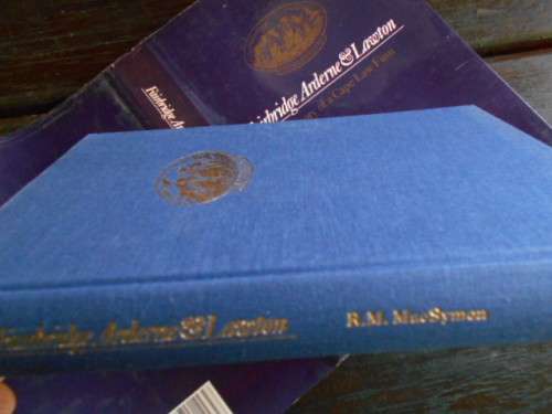 RM MACSYMON - FAIRBRIDGE ARDERNE and LAWTON - HISTORY OF CAPE LAW FIRM