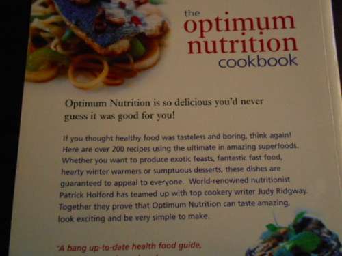 2 HEALTH COOKBOOKS OPTIMUM NUTRITION  and BEAT CANDIDA  BY E WHITE