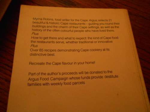 6  S A COOK BOOKS  - SPYS and DRANK, CAPEWINES, BESTENAGEREG, DEEPFREEZE,  CAPEFLAVOUR