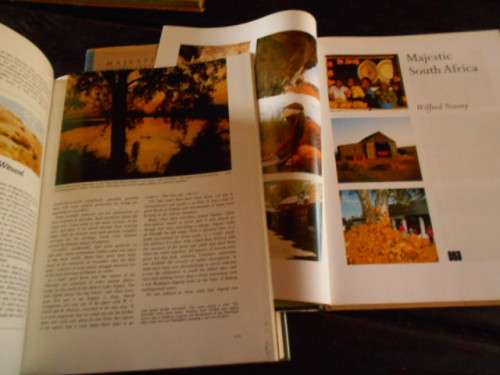 Majestic South Africa by Wilf Nussey and Land of Beauty and Splendour TV Bulpin  two picture  hardba